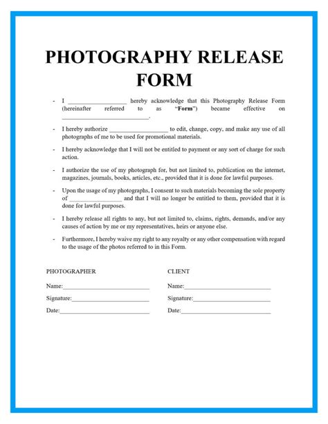 Fillable Photography Contracts Fill Online Printable Fillable